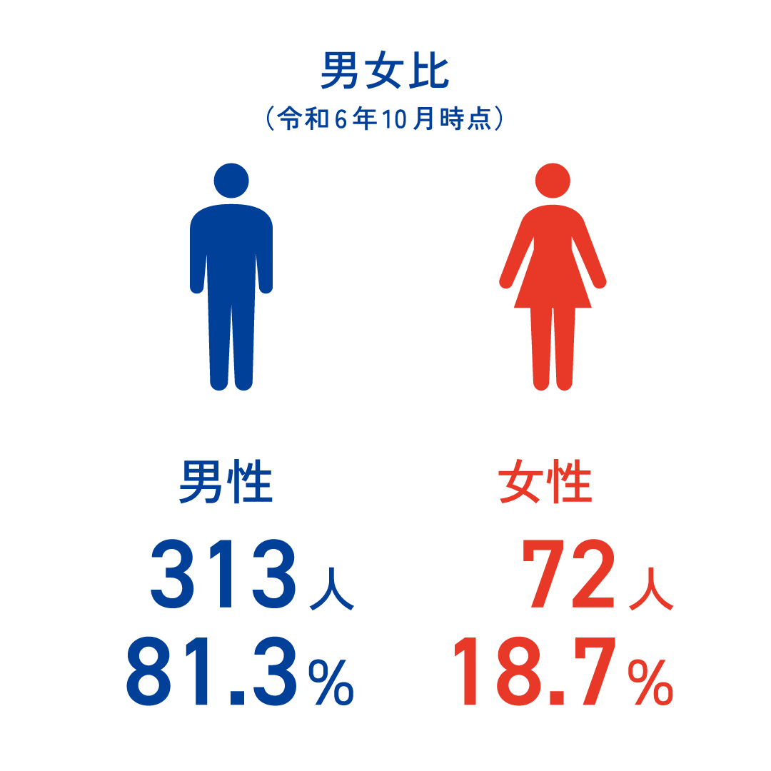 男女比